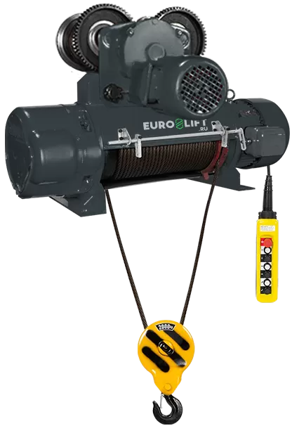 EURO-LIFT CD1 0,5 т 9 м Канатный тельфер передвижной